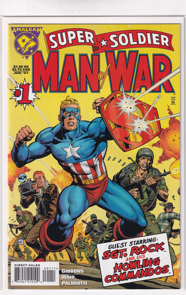 SUPER SOLDIER MAN OF WAR #1 - Slab City Comics 