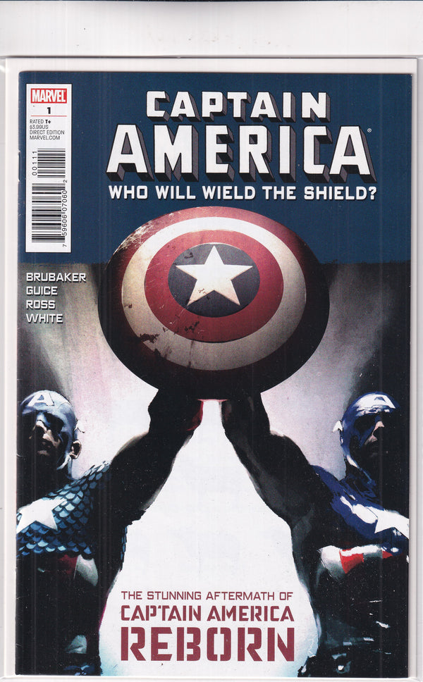 CAPTAIN AMERICA WHO WILL WIELD THE SHIELD #1 - Slab City Comics 