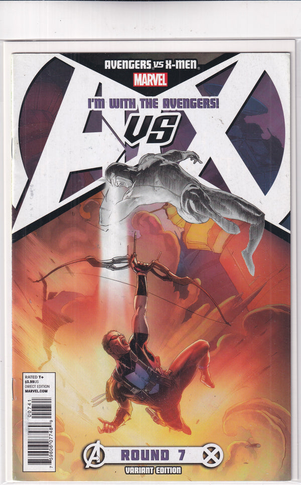 A VS X #7 VARIANT - Slab City Comics 