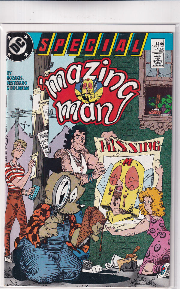 'MAZING MAN SPECIAL #1 - Slab City Comics 