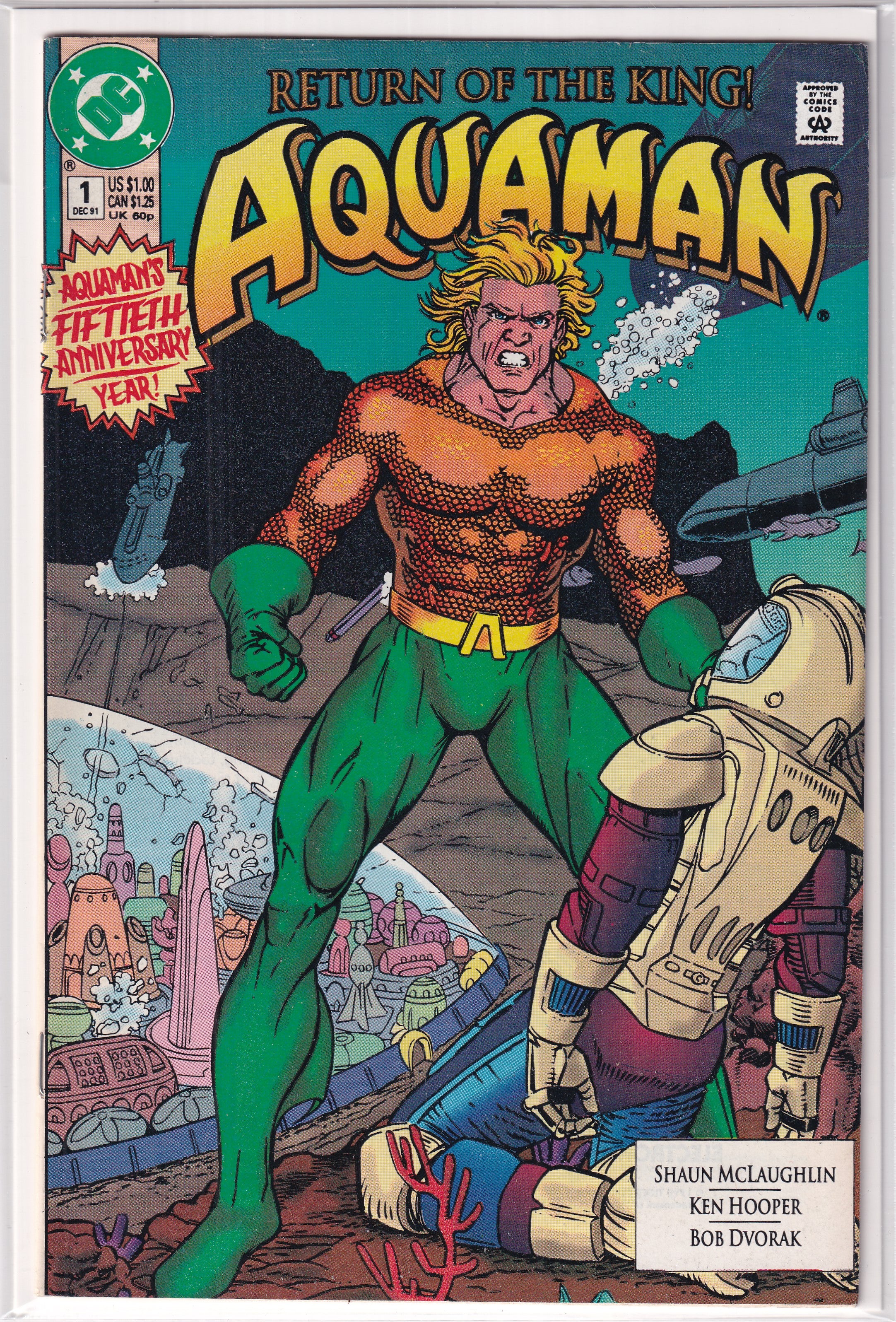 RETURN OF THE KING AQUAMAN #1 - Slab City Comics 