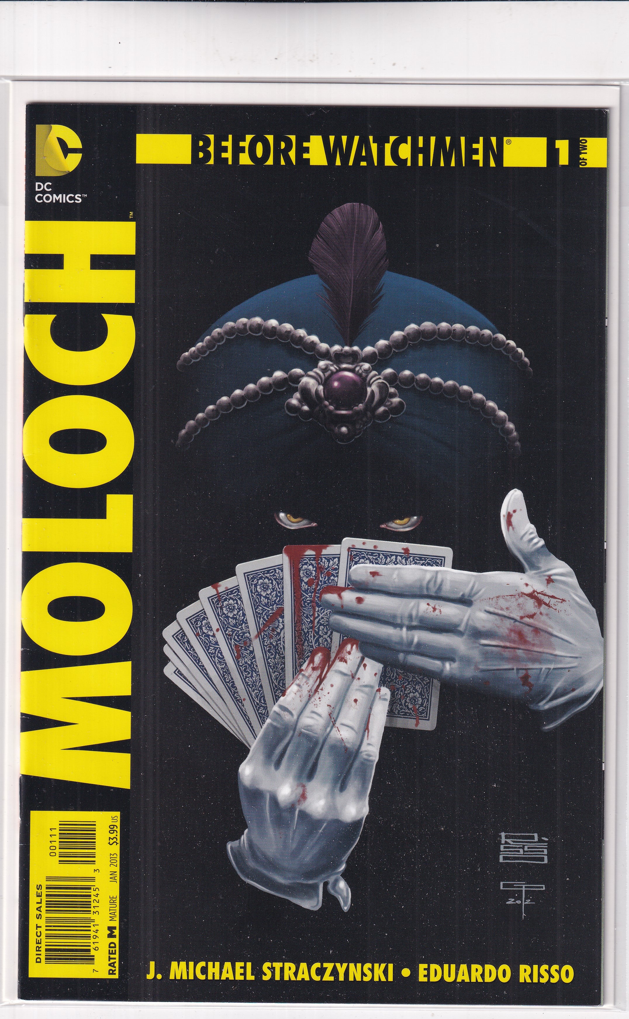 BEFORE WATCHMAN MOLOCH #1 - Slab City Comics 