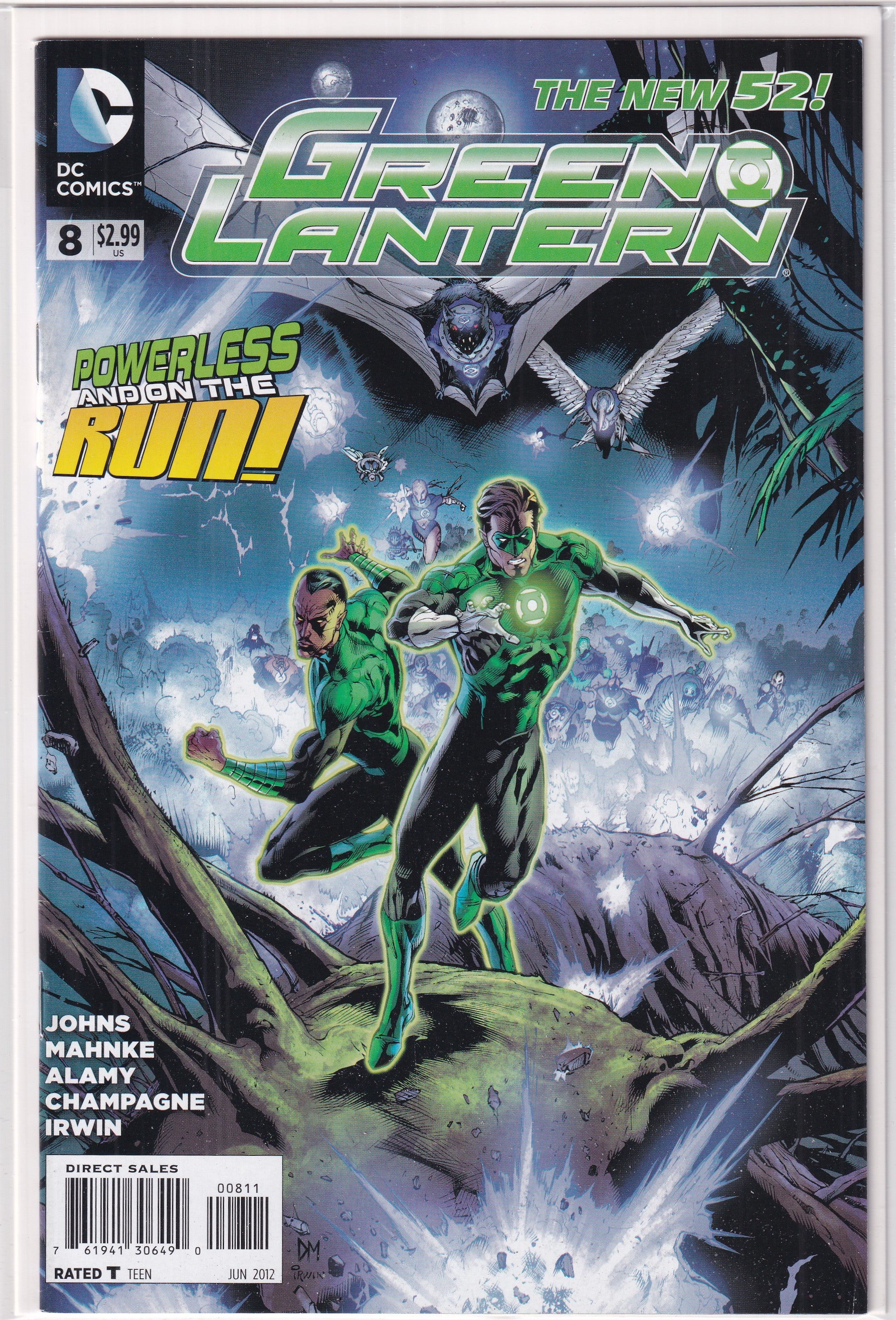 GREEN LANTERN #8 - Slab City Comics 
