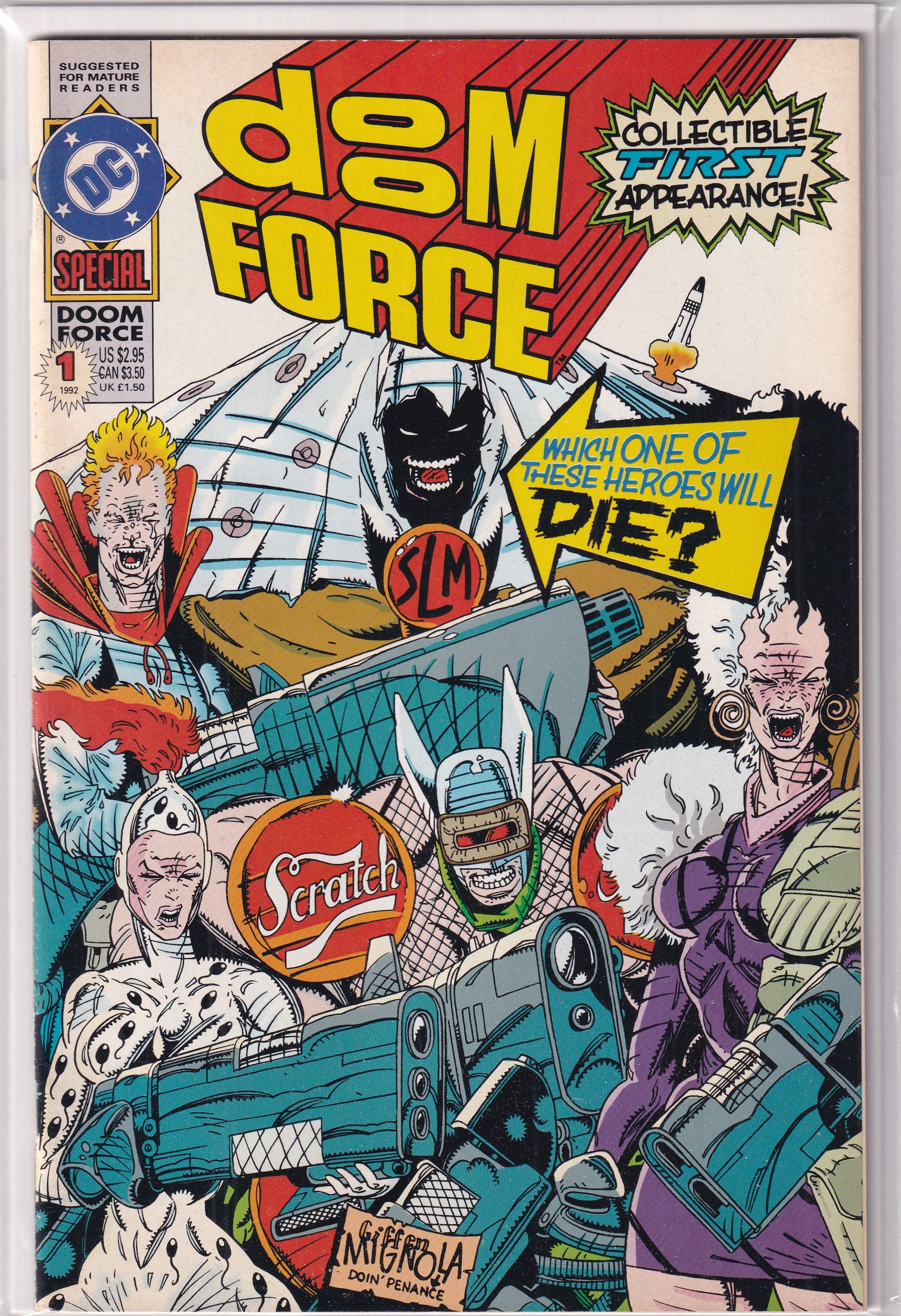 DOOM FORCE #1 - Slab City Comics 