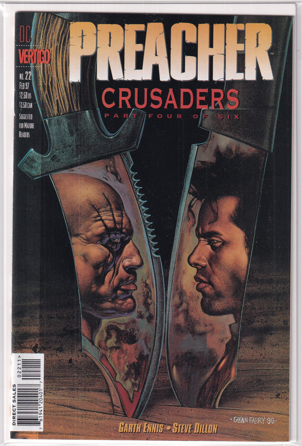 PREACHER CRUSADERS #22 - Slab City Comics 