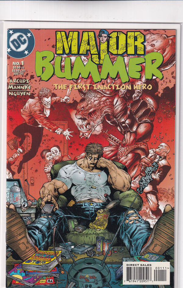MAJOR BUMMER #1 - Slab City Comics 