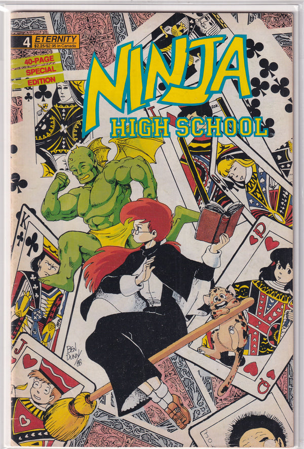 NINJA HIGH SCHOOL #4 - Slab City Comics 