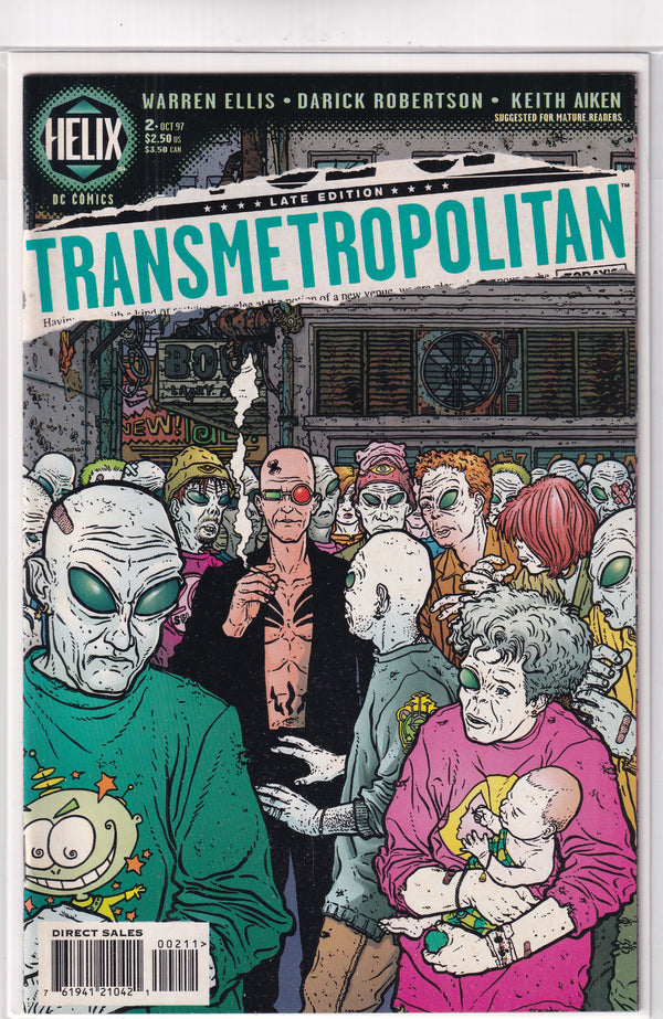 TRANSMETROPOLITAN #2 - Slab City Comics 