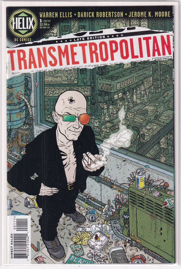 TRANSMETROPOLITAN #1 - Slab City Comics 