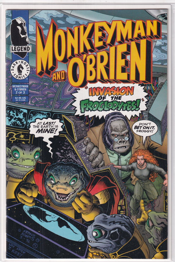 MONKEYMAN AND O'BRIEN #2 - Slab City Comics 