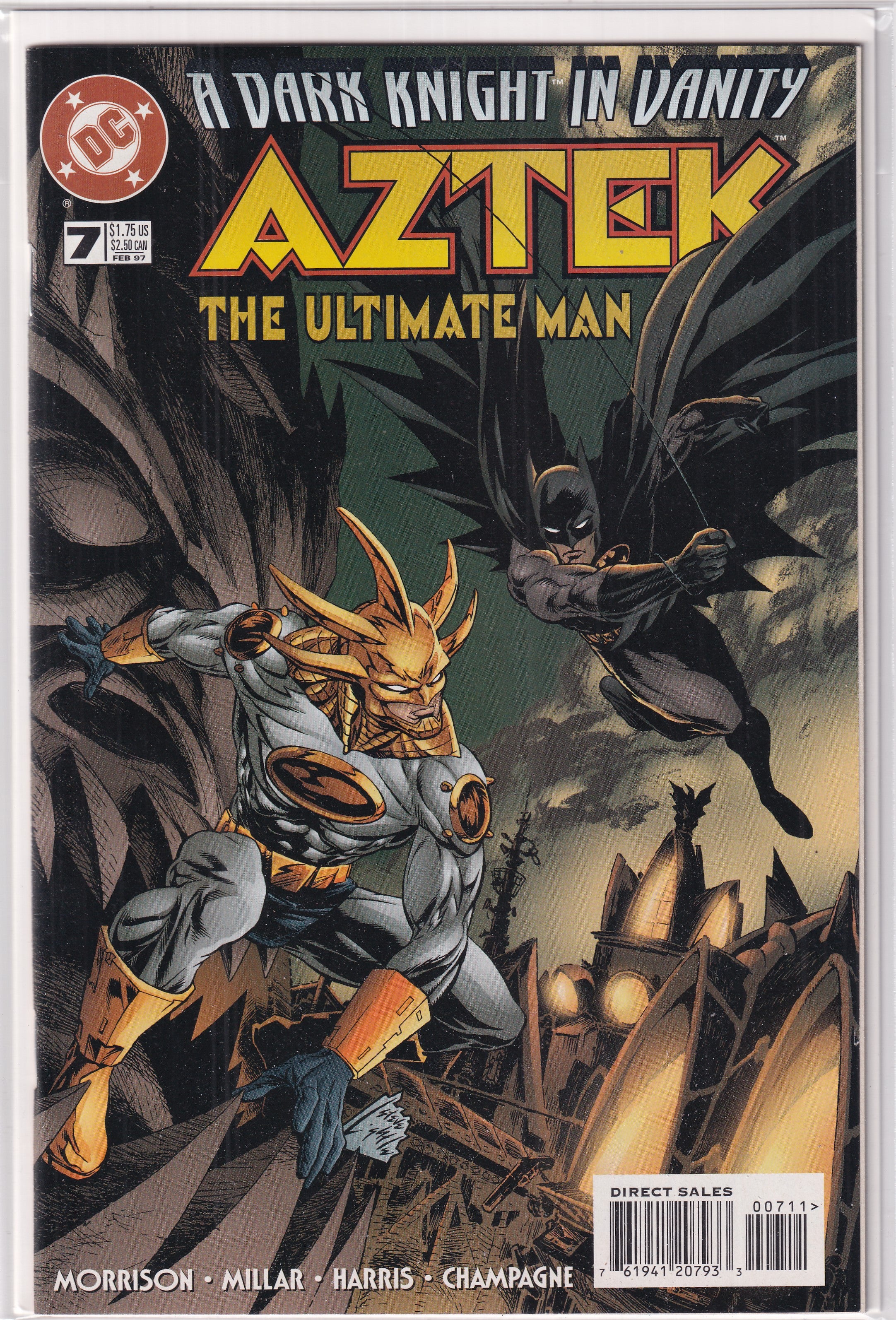AZTEK THE ULTIMATE MAN #7 - Slab City Comics 