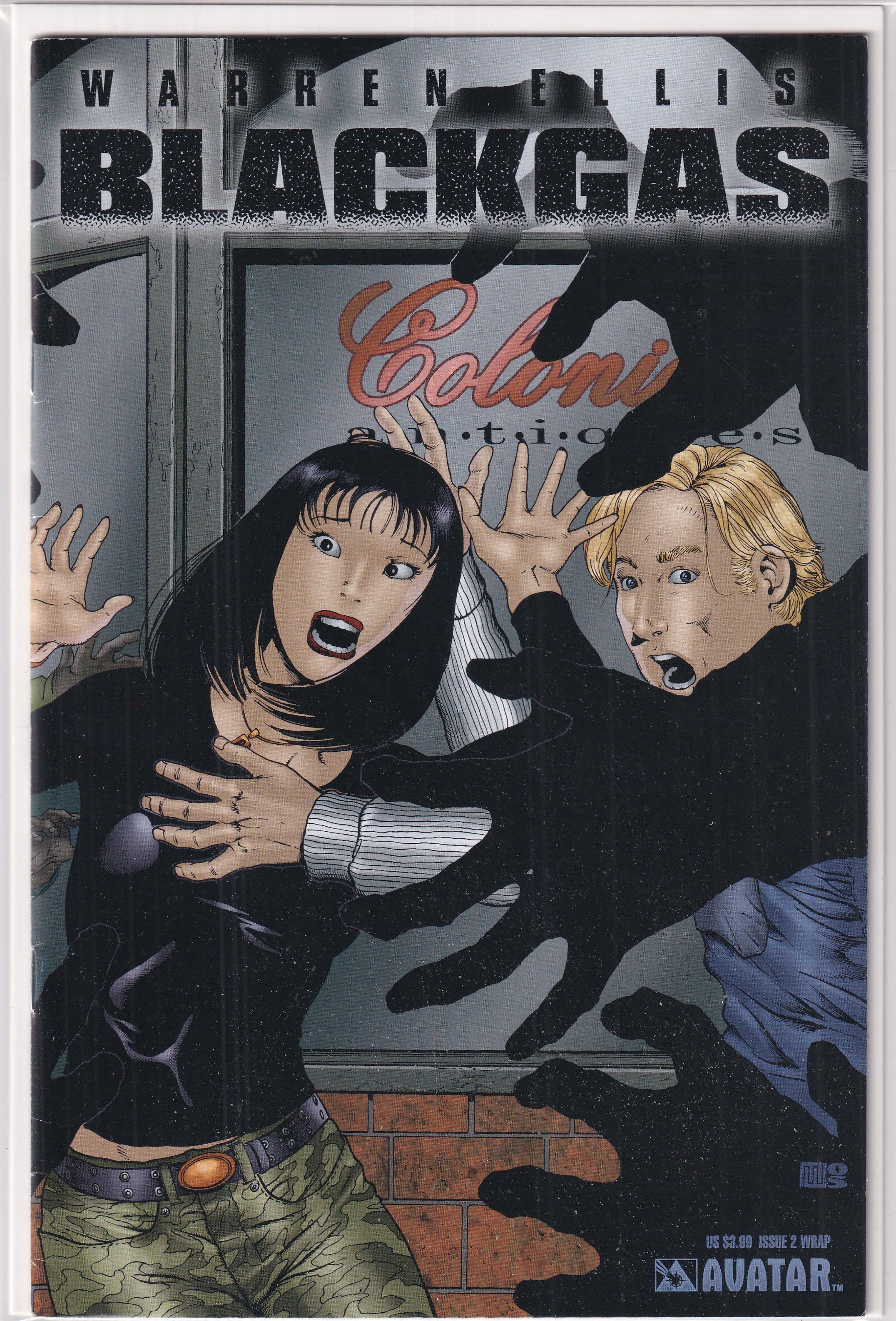 BLACKGAS #2 WRAP - Slab City Comics 