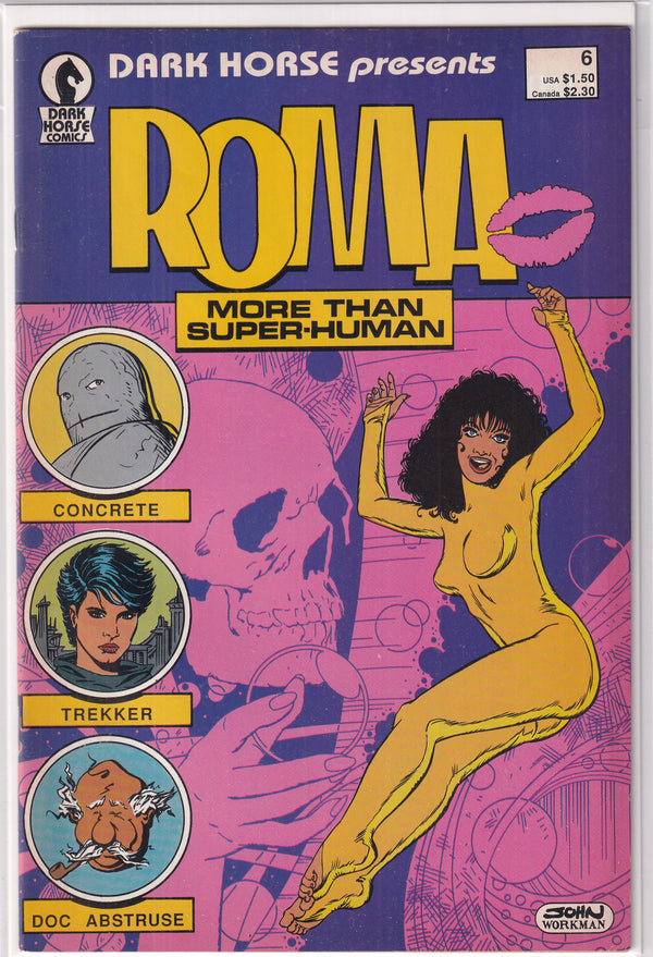 ROMA MORE THAN HUMAN #6 - Slab City Comics 