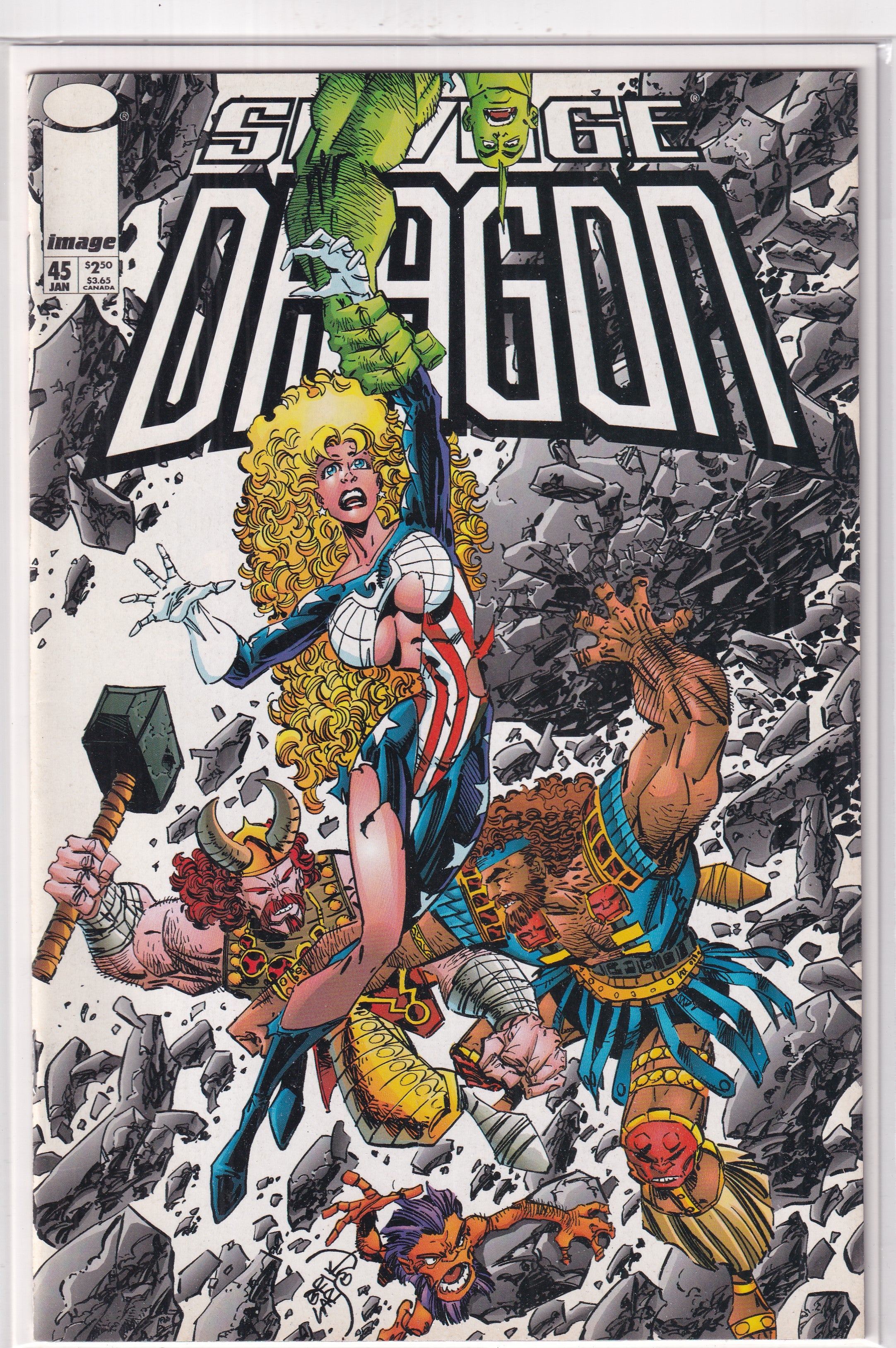 SAVAGE DRAGON #45 - Slab City Comics 