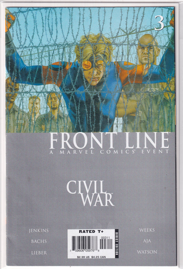 FRONT LINE CIVIL WAR #3 - Slab City Comics 