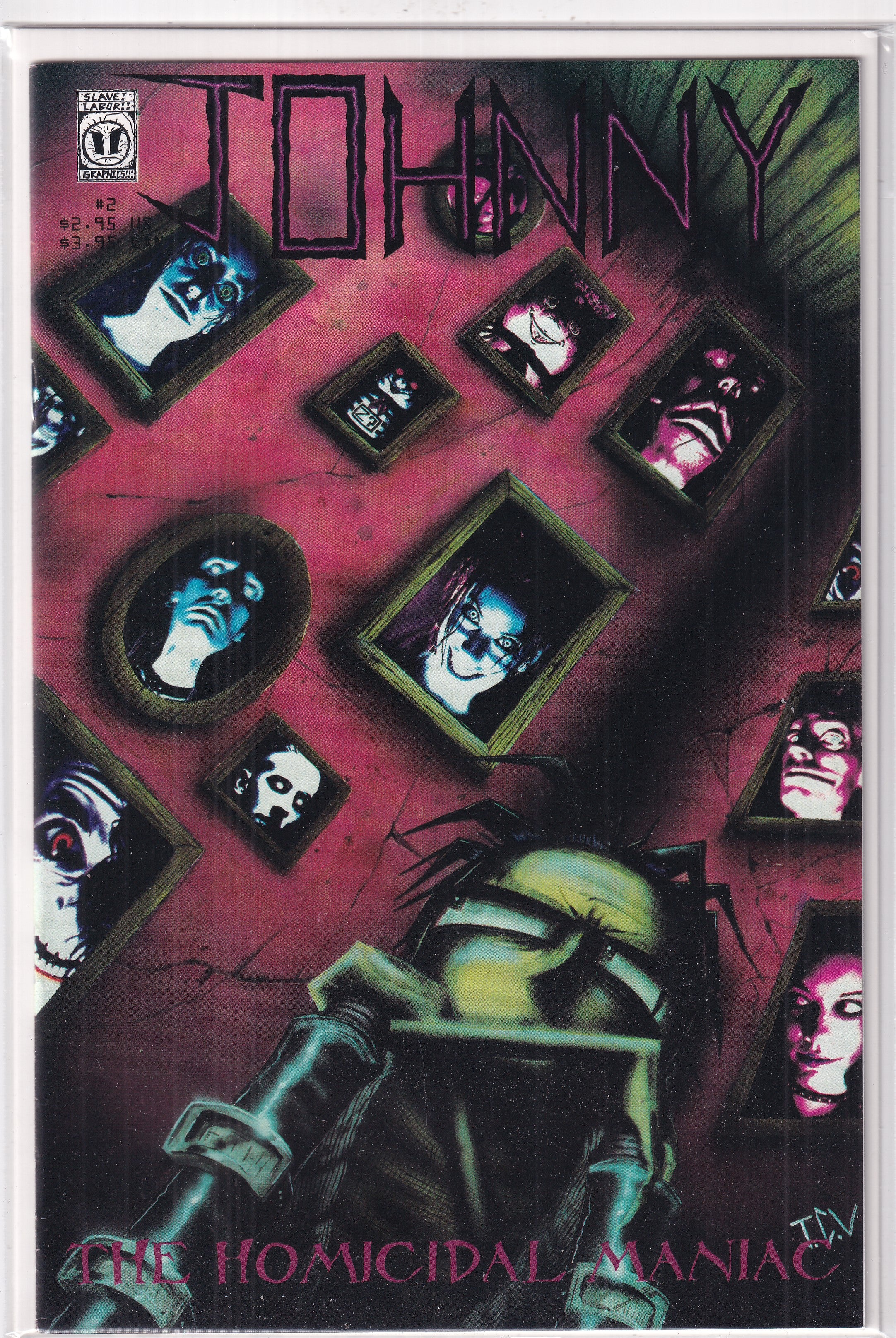 JOHNNY THE HOMICIDAL MANIAC #2 PRINT?? - Slab City Comics 