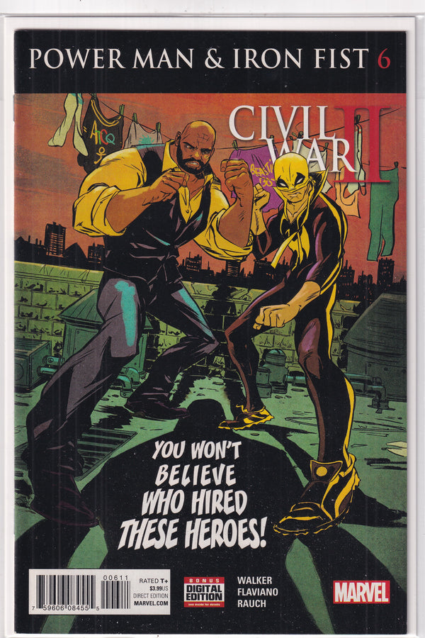 POWER MAN AND IRON FIST #6 - Slab City Comics 