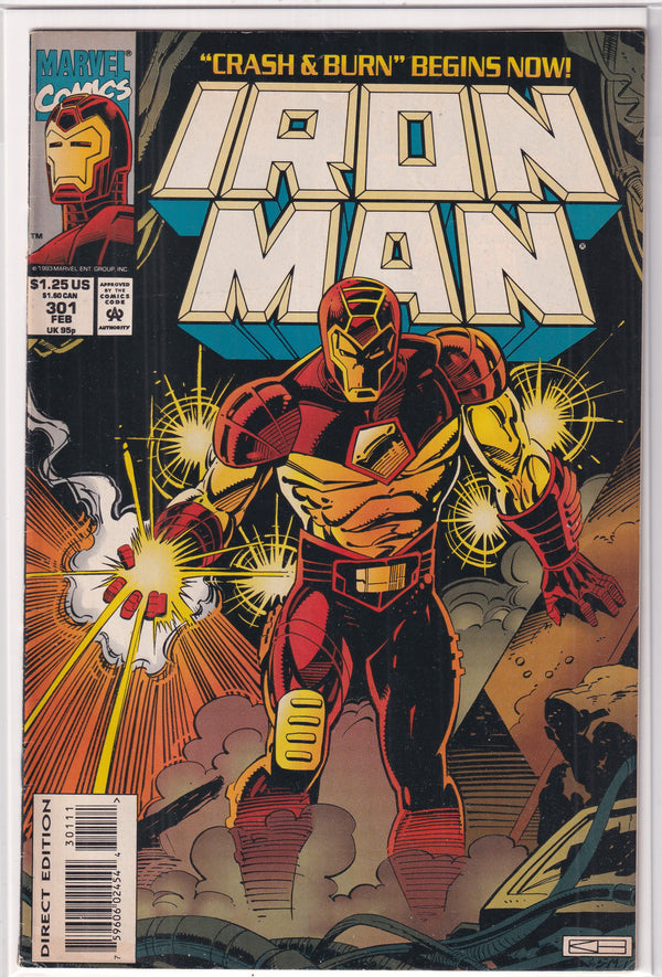 IRON MAN #301 - Slab City Comics 