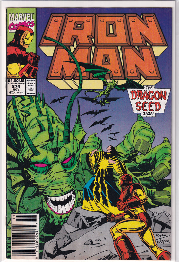 IRON MAN #274 - Slab City Comics 