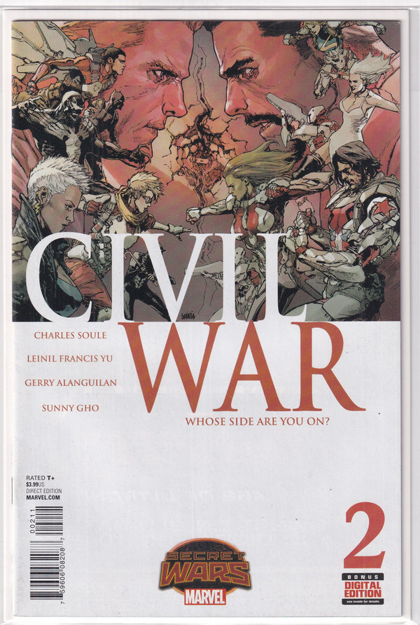 CIVIL WAR #2 - Slab City Comics 