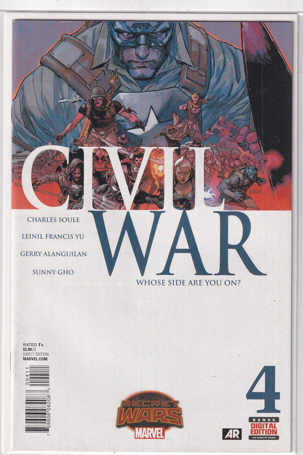 CIVIL WAR #4 - Slab City Comics 