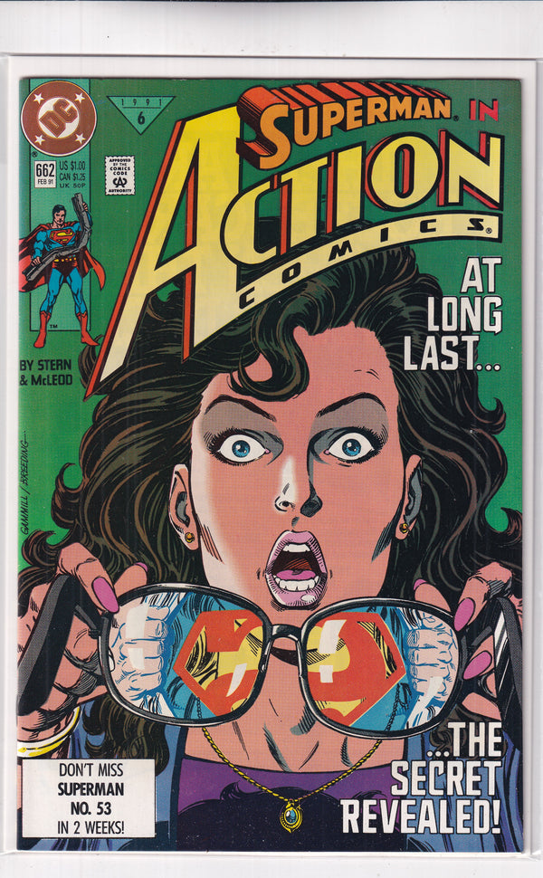 ACTION COMICS #662 - Slab City Comics 