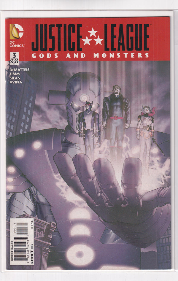 JUSTICE LEAGUE GODS AND MONSTERS #3 - Slab City Comics 