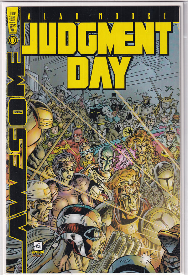 AWESOME JUDGMENT DAY ALPHA #1 - Slab City Comics 