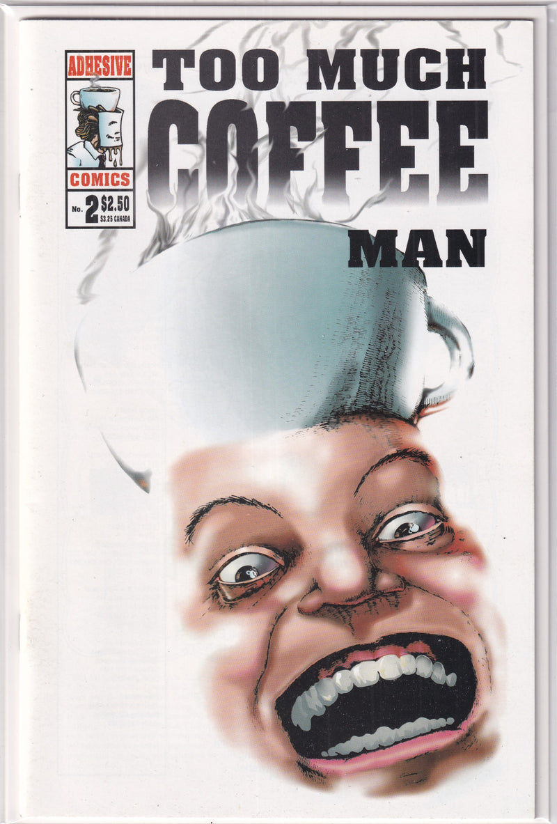 TOO MUCH COFFEE MAN
