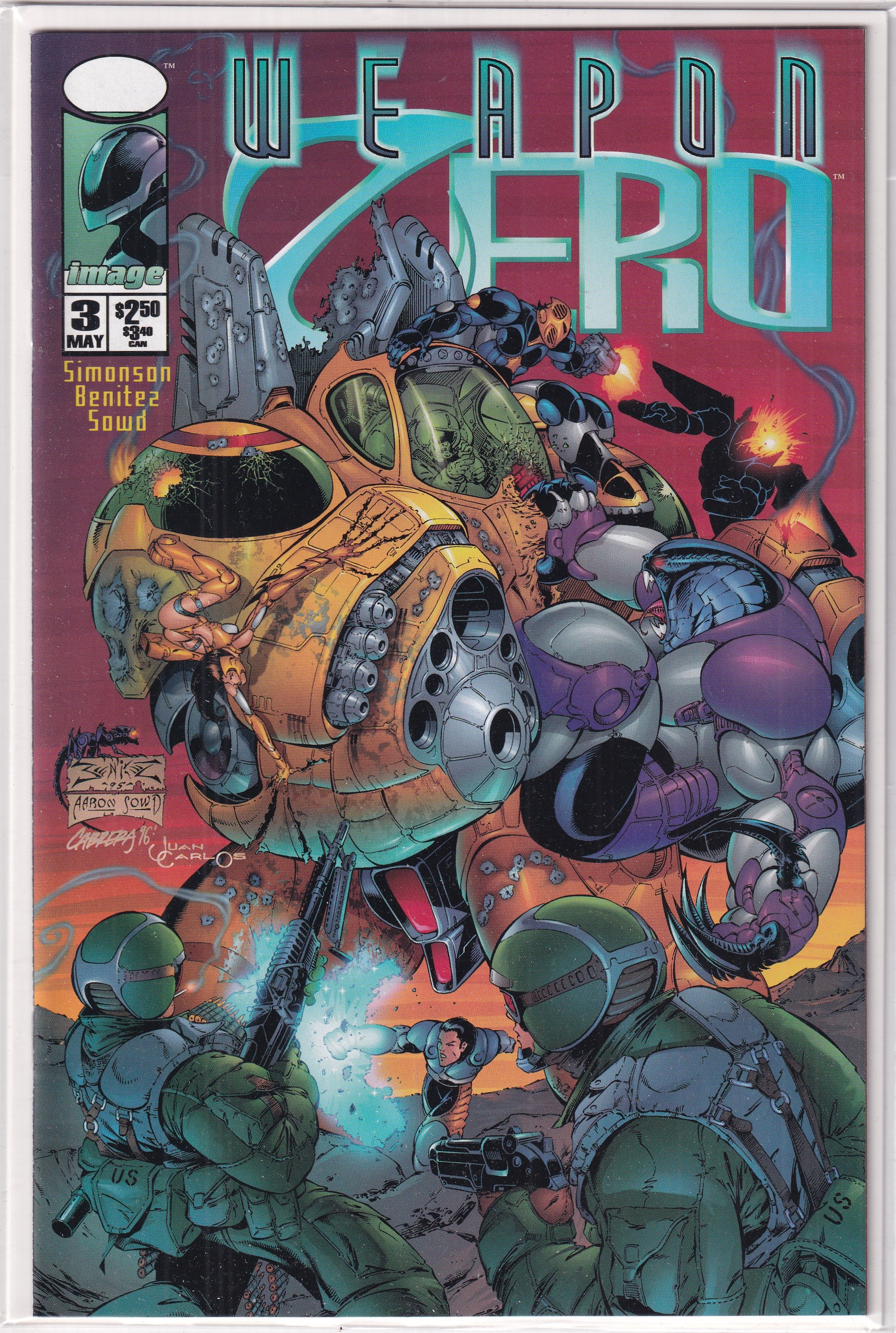 WEAPON ZERO #3 - Slab City Comics 