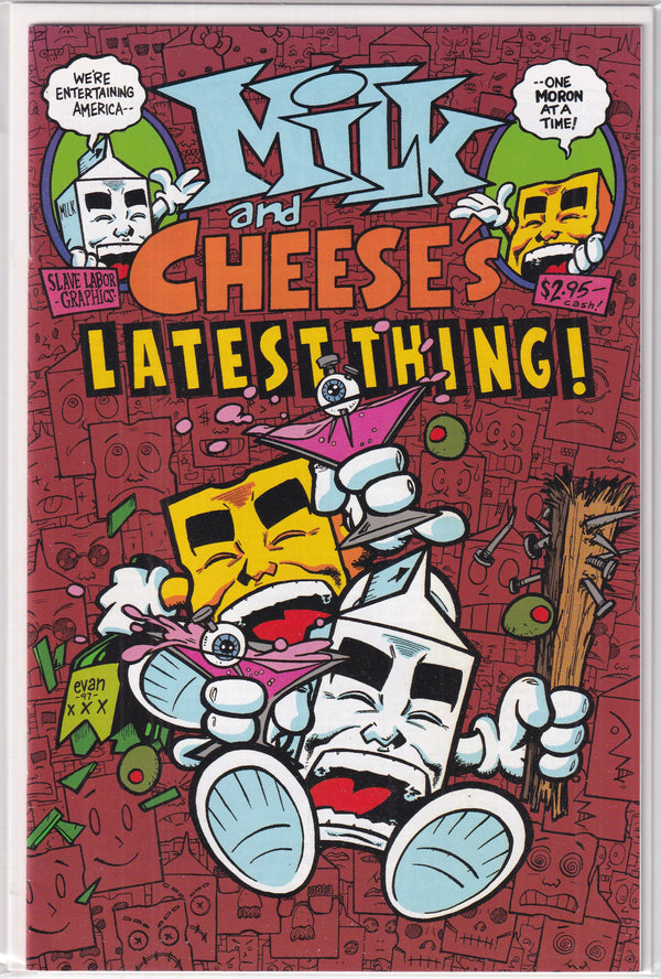 MILK AND CHEESE'S LATEST THING - Slab City Comics 