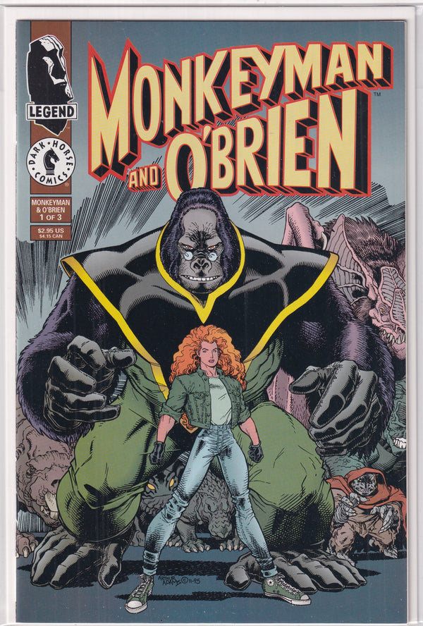 MONKEYMAN AND O'BREIN #1 - Slab City Comics 