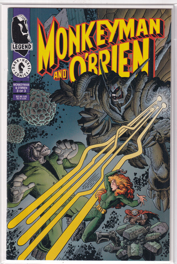 MONKEYMAN AND O'BRIEN #3 - Slab City Comics 