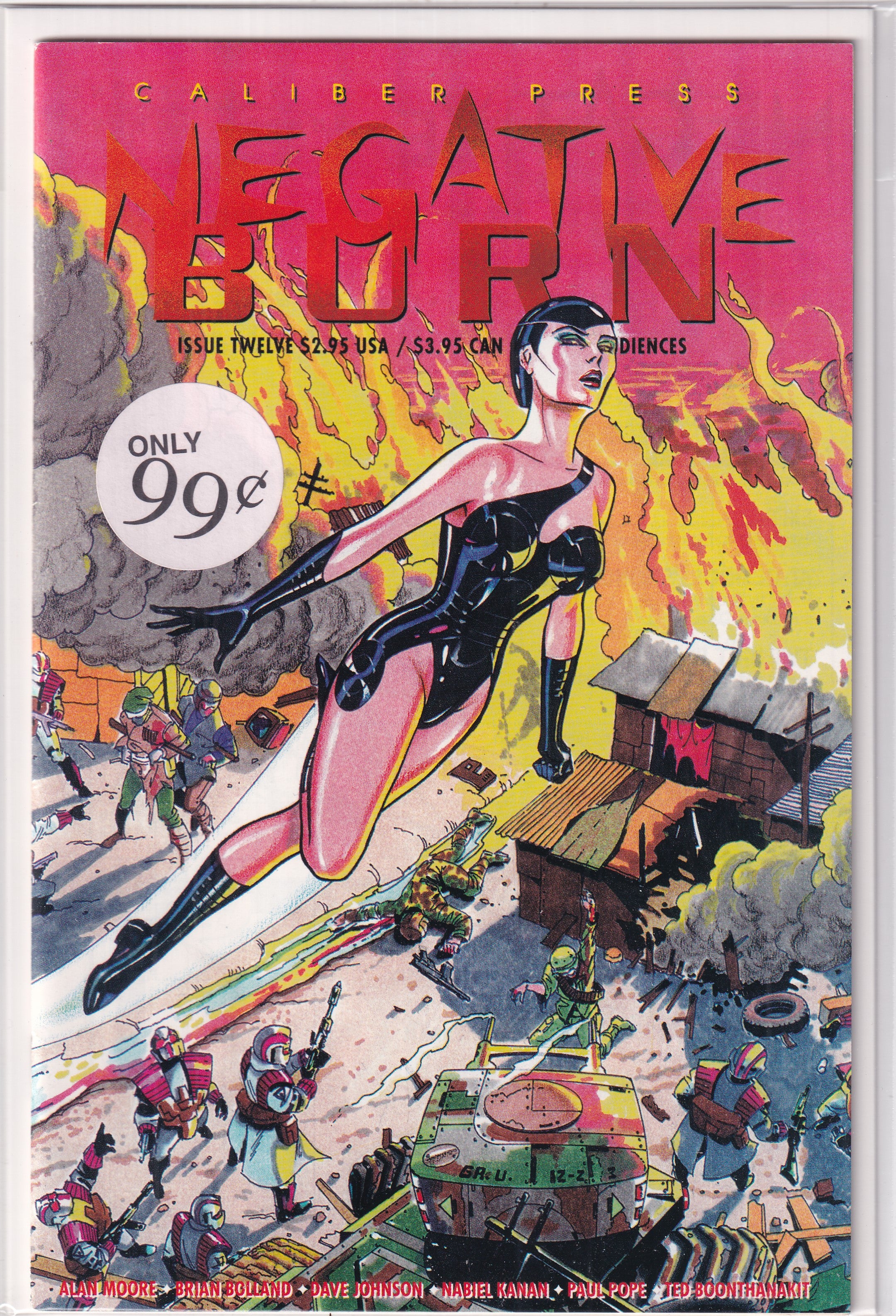NEGATIVE BURN AN ANTHOLOGY #12 - Slab City Comics 