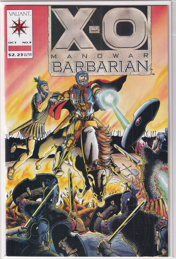 X-O MANOWAR BARBARIAN #9 - Slab City Comics 