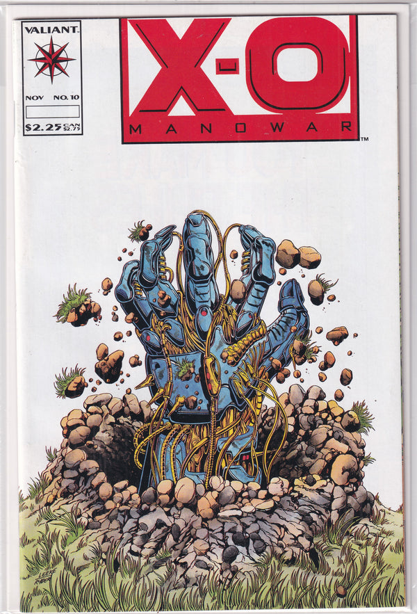 X-O MANOWAR #10 - Slab City Comics 