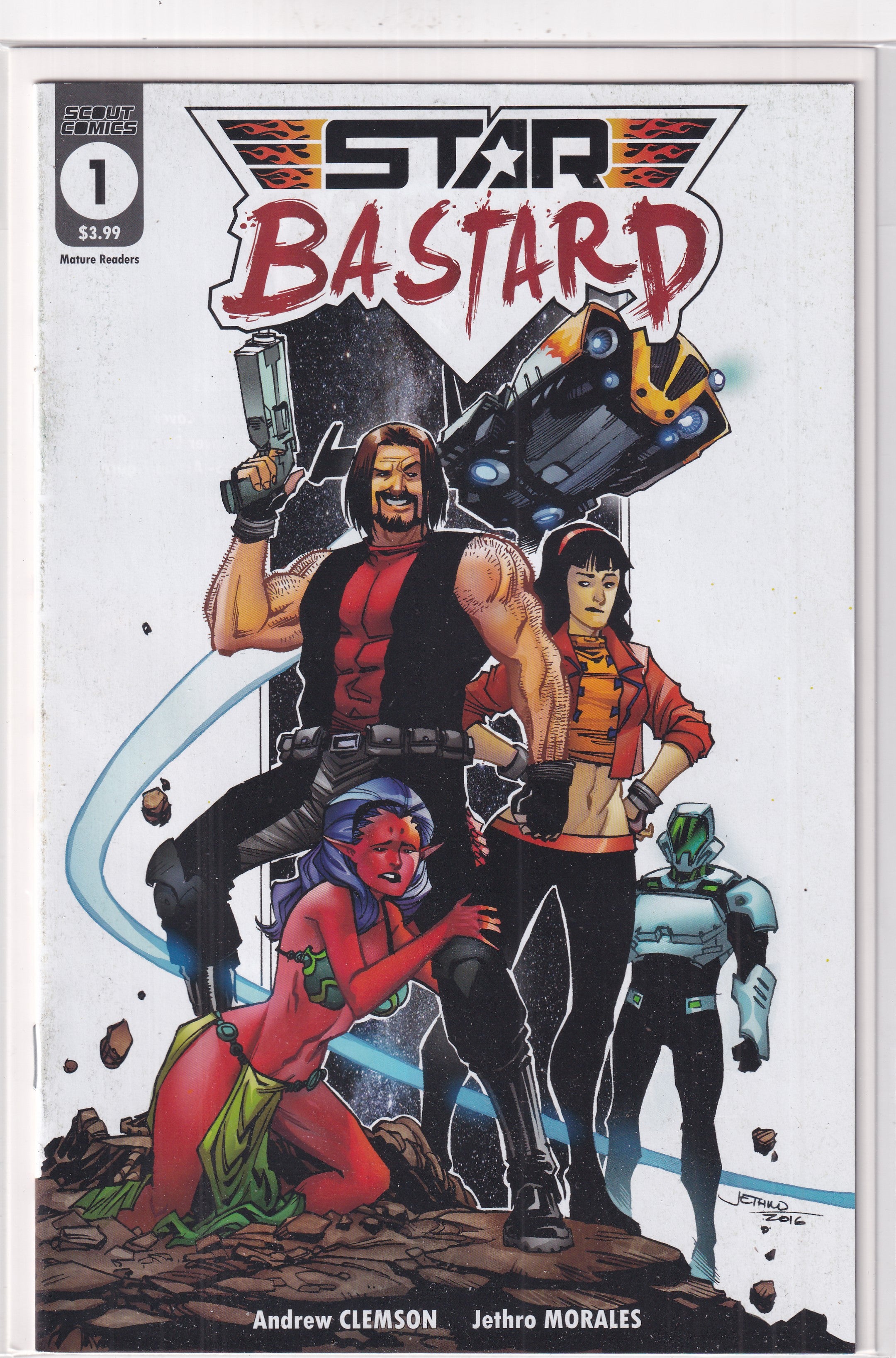 STAR BASTARD #1 - Slab City Comics 