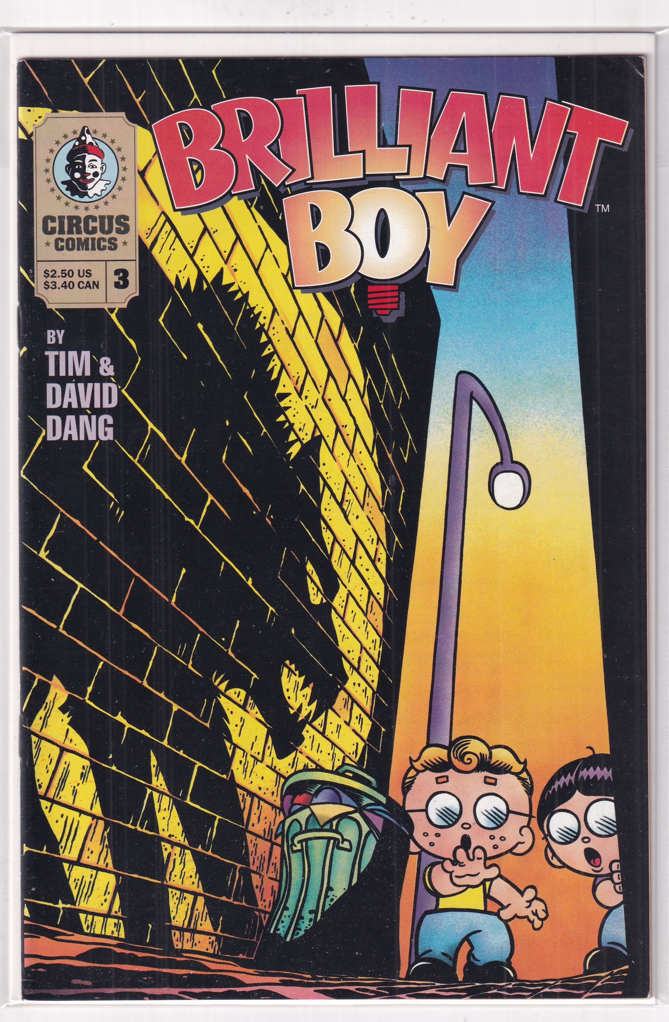 BRILLIANT BOY #3 - Slab City Comics 