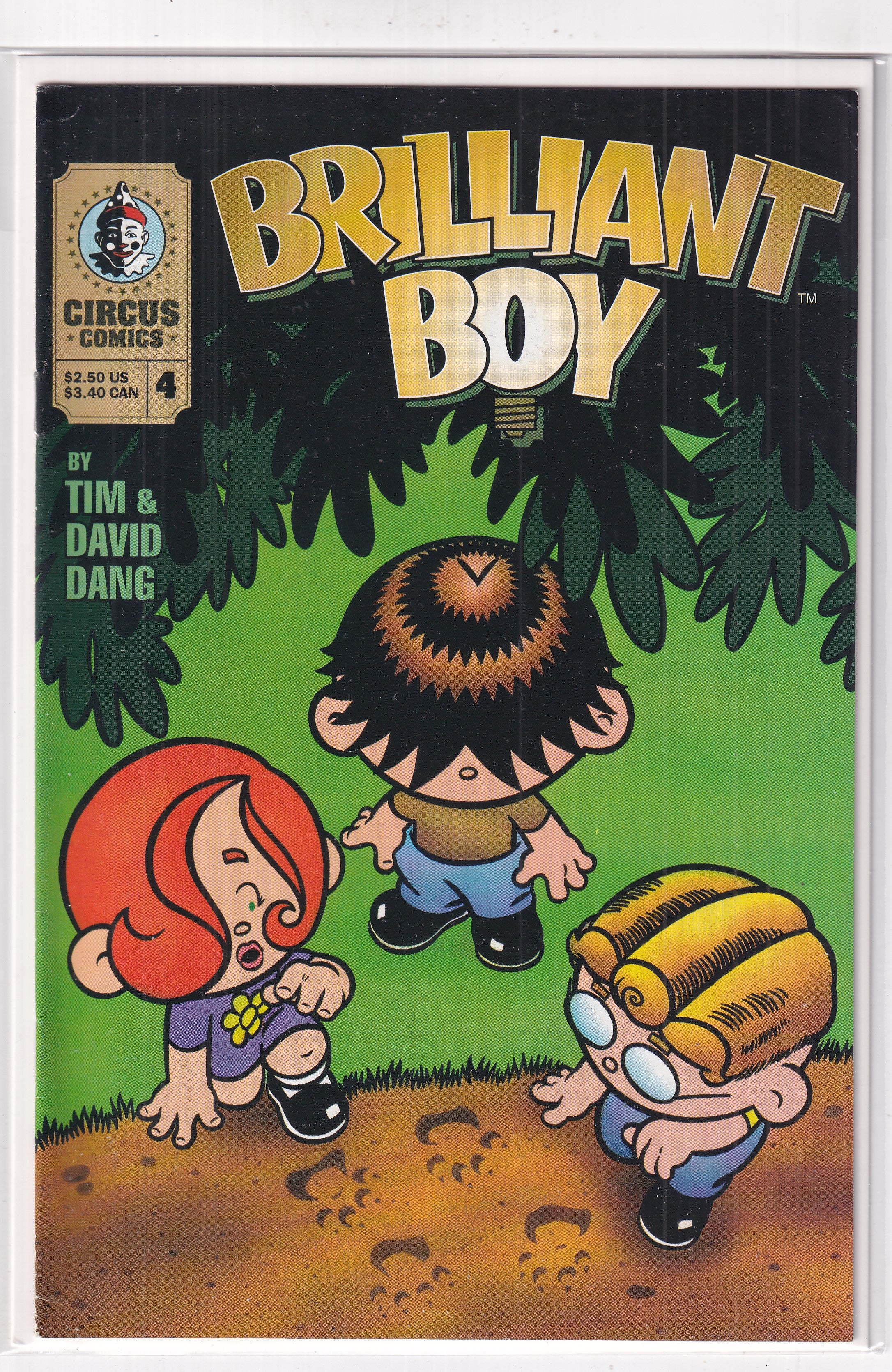 BRILLIANT BOY #4 - Slab City Comics 
