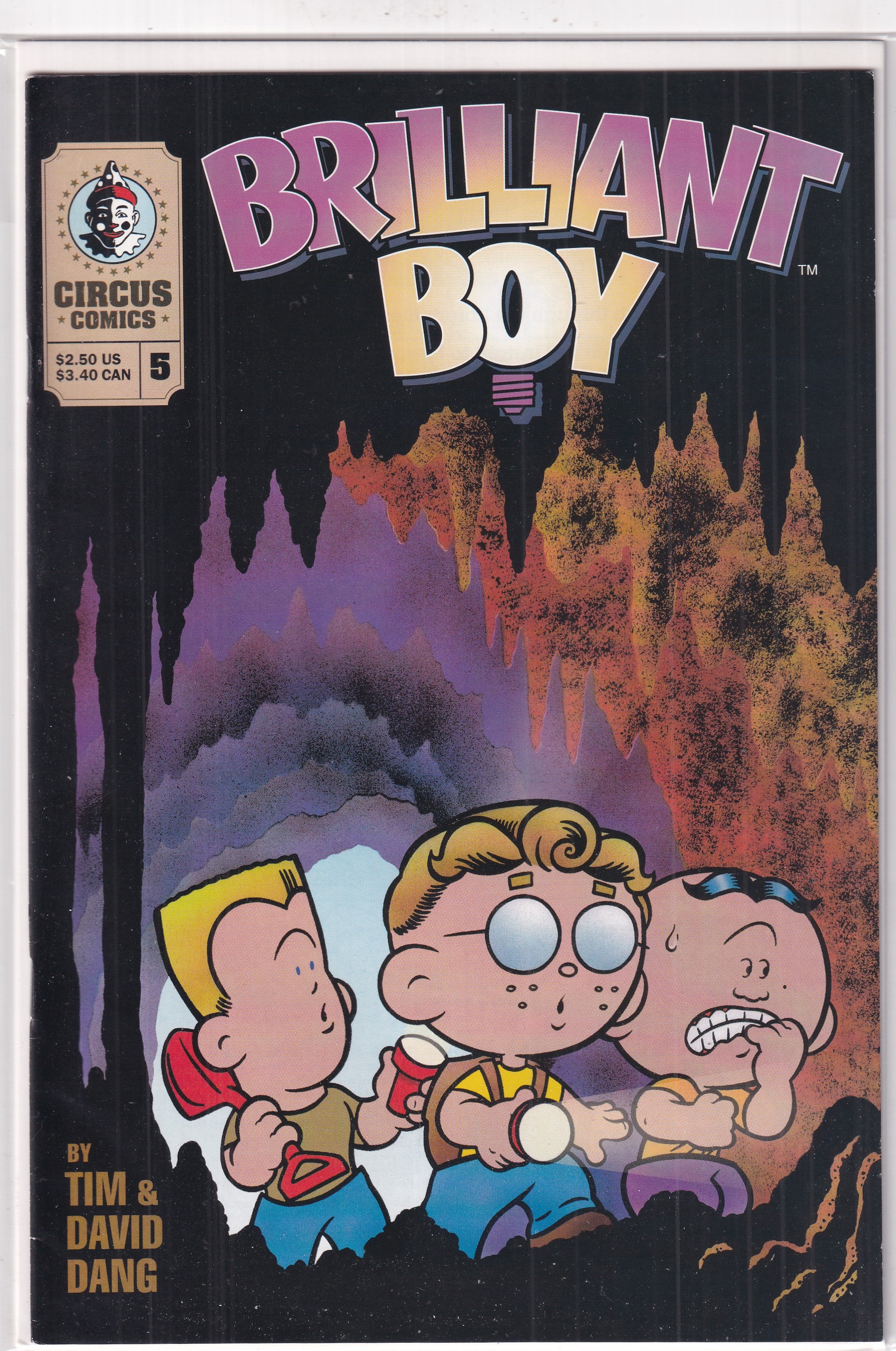 BRILLIANT BOY #5 - Slab City Comics 