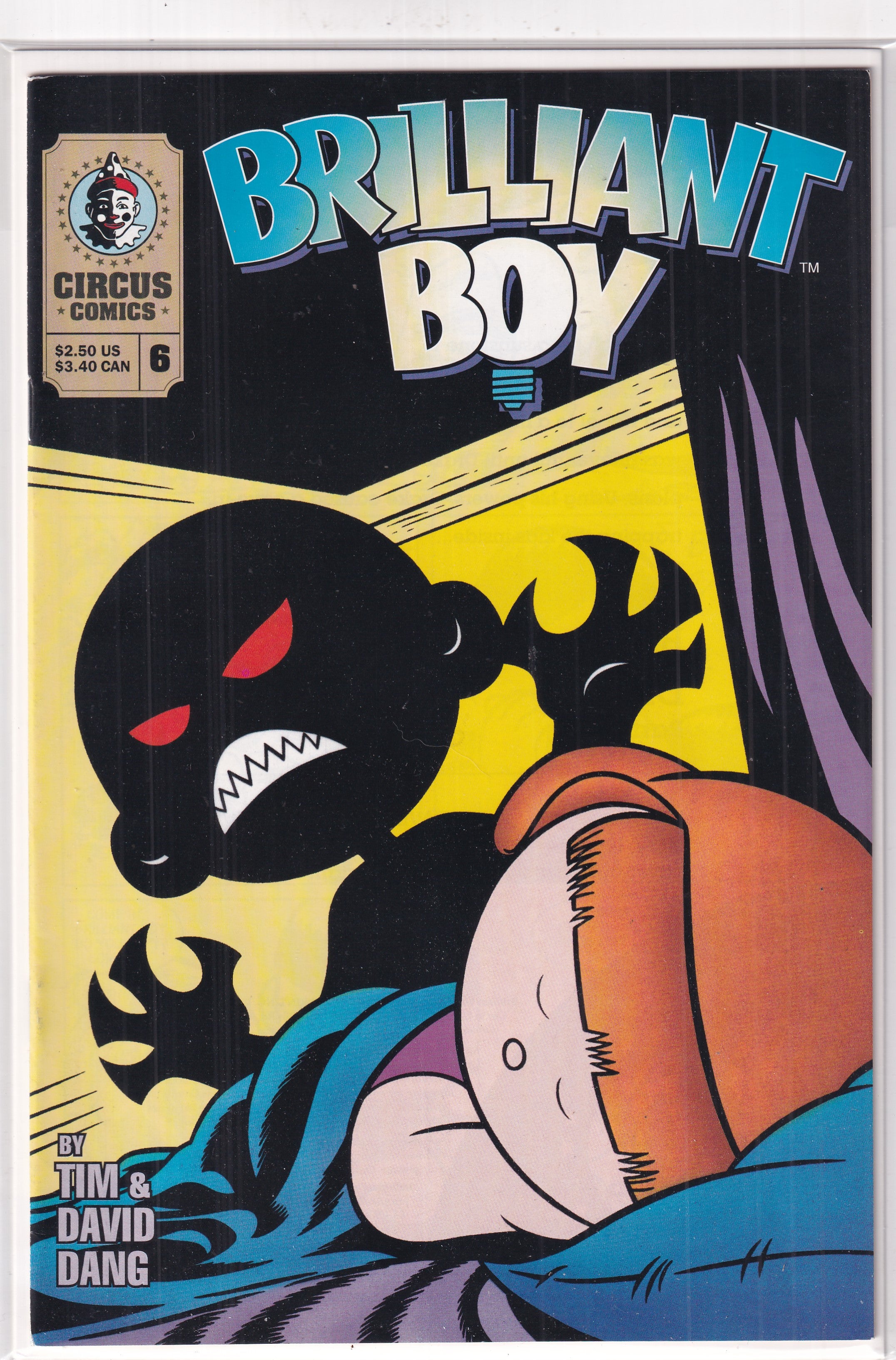 BRILLIANT BOY #6 - Slab City Comics 