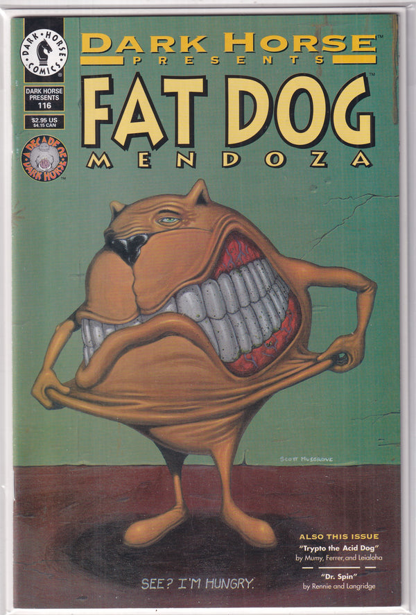 DARK HORSE PRESENTS FAT DOG MENDOZA #116 - Slab City Comics 