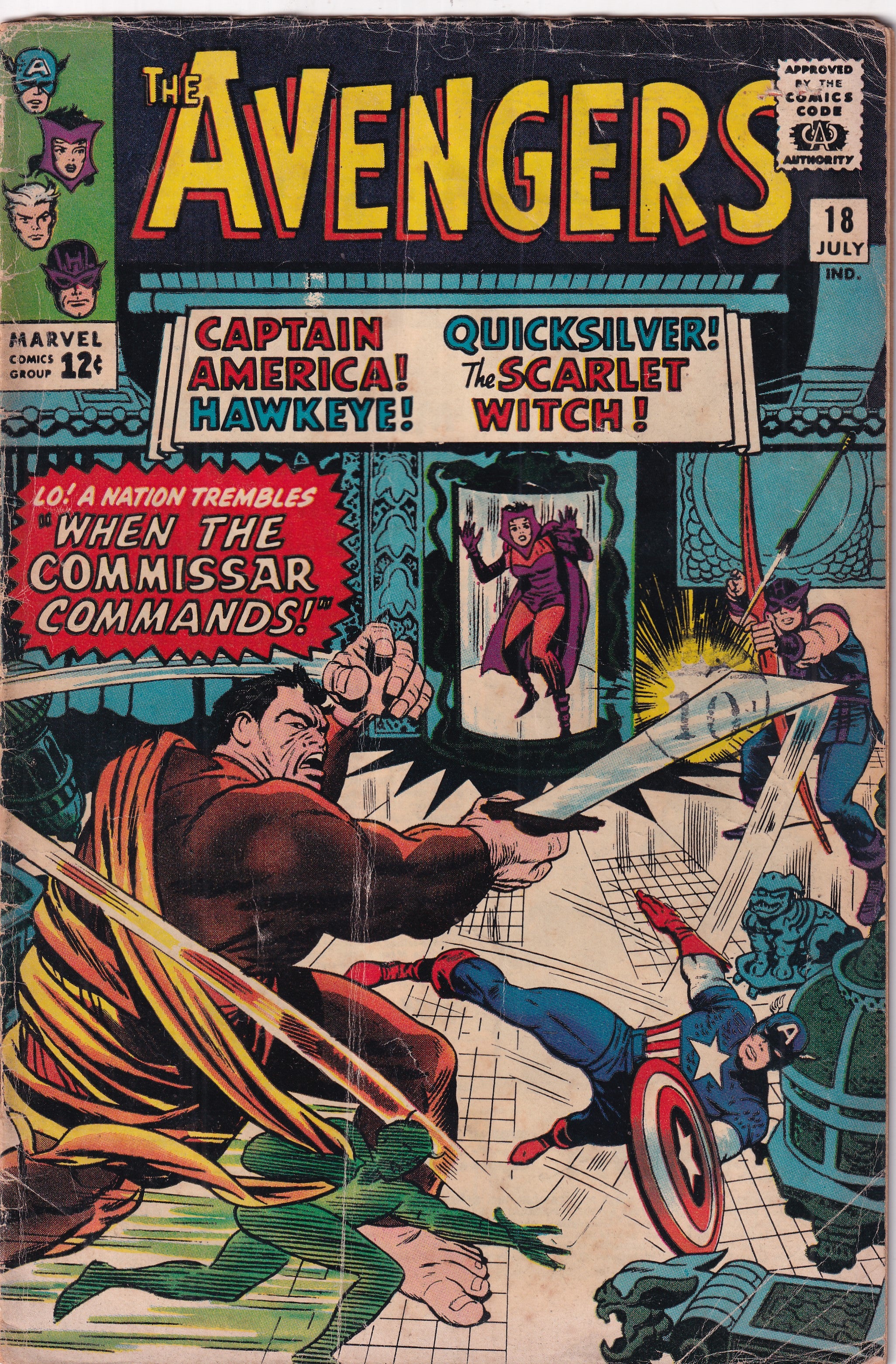 AVENGERS #18 - Slab City Comics 