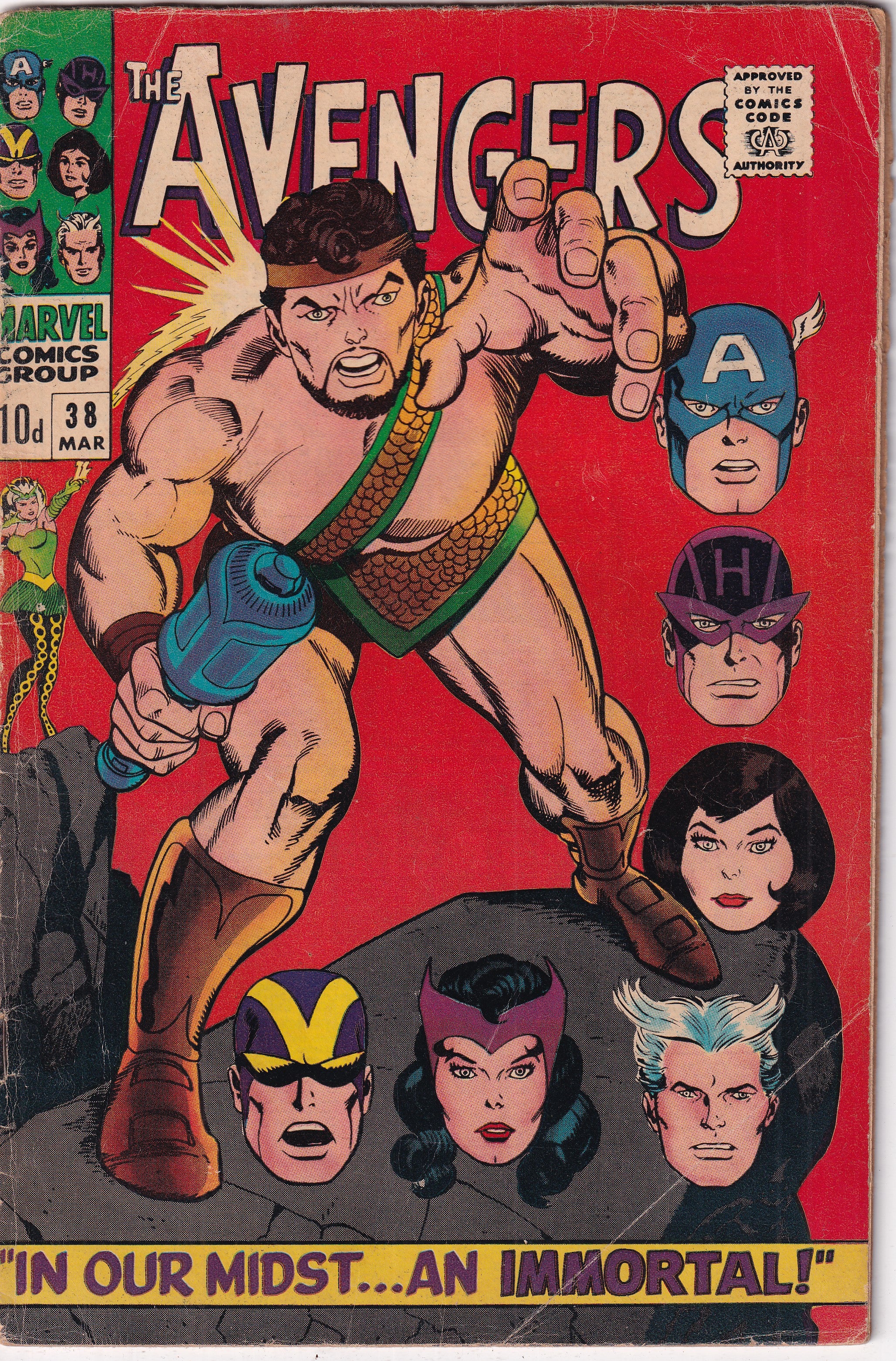 AVENGERS #38 - Slab City Comics 