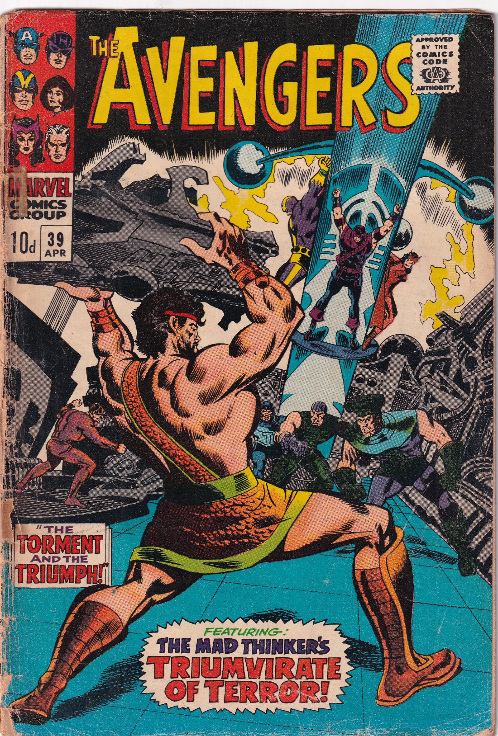 AVENGERS #39 - Slab City Comics 