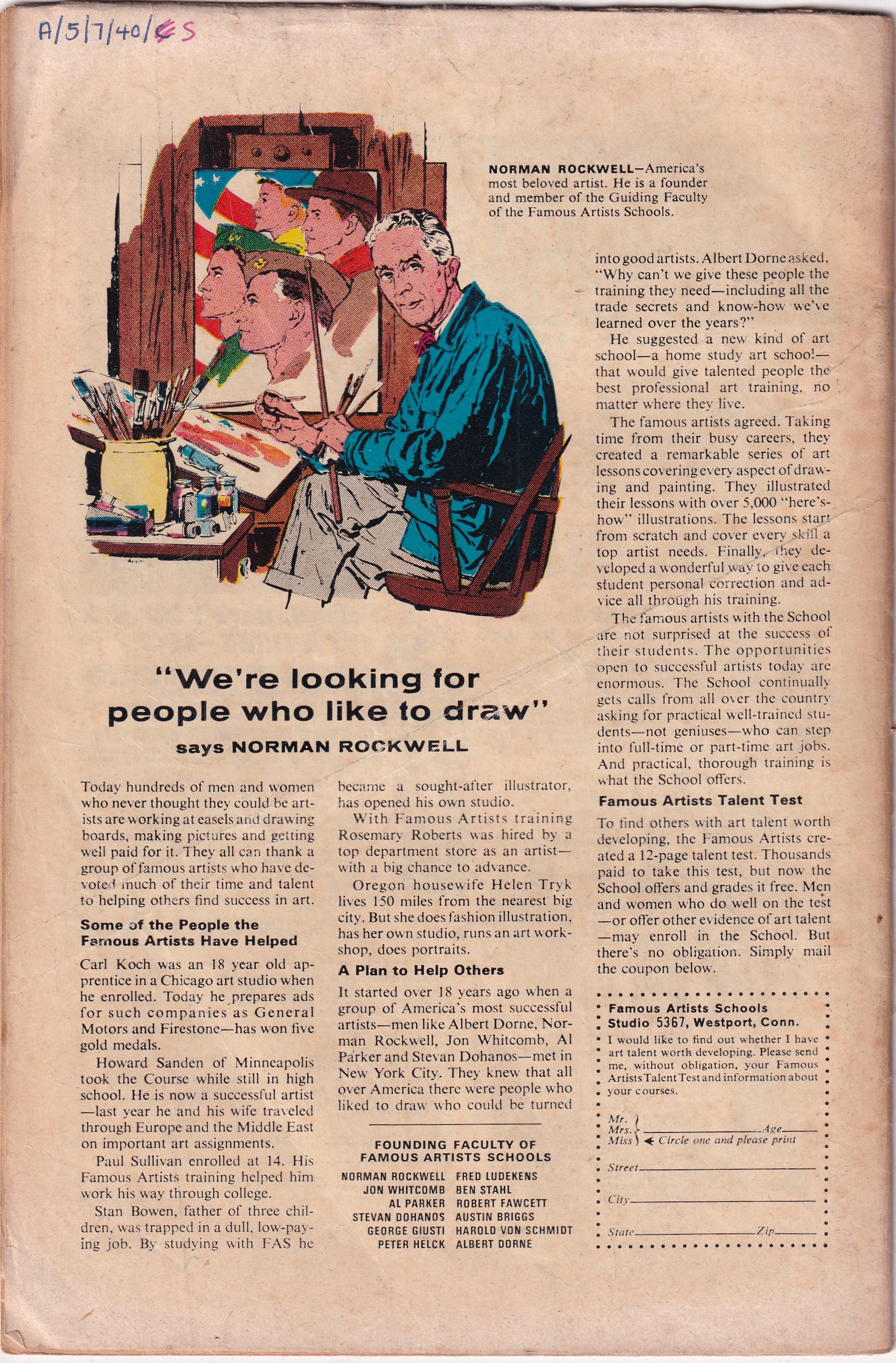 AVENGERS #40 (Ad PAGE MISSING) - Slab City Comics 