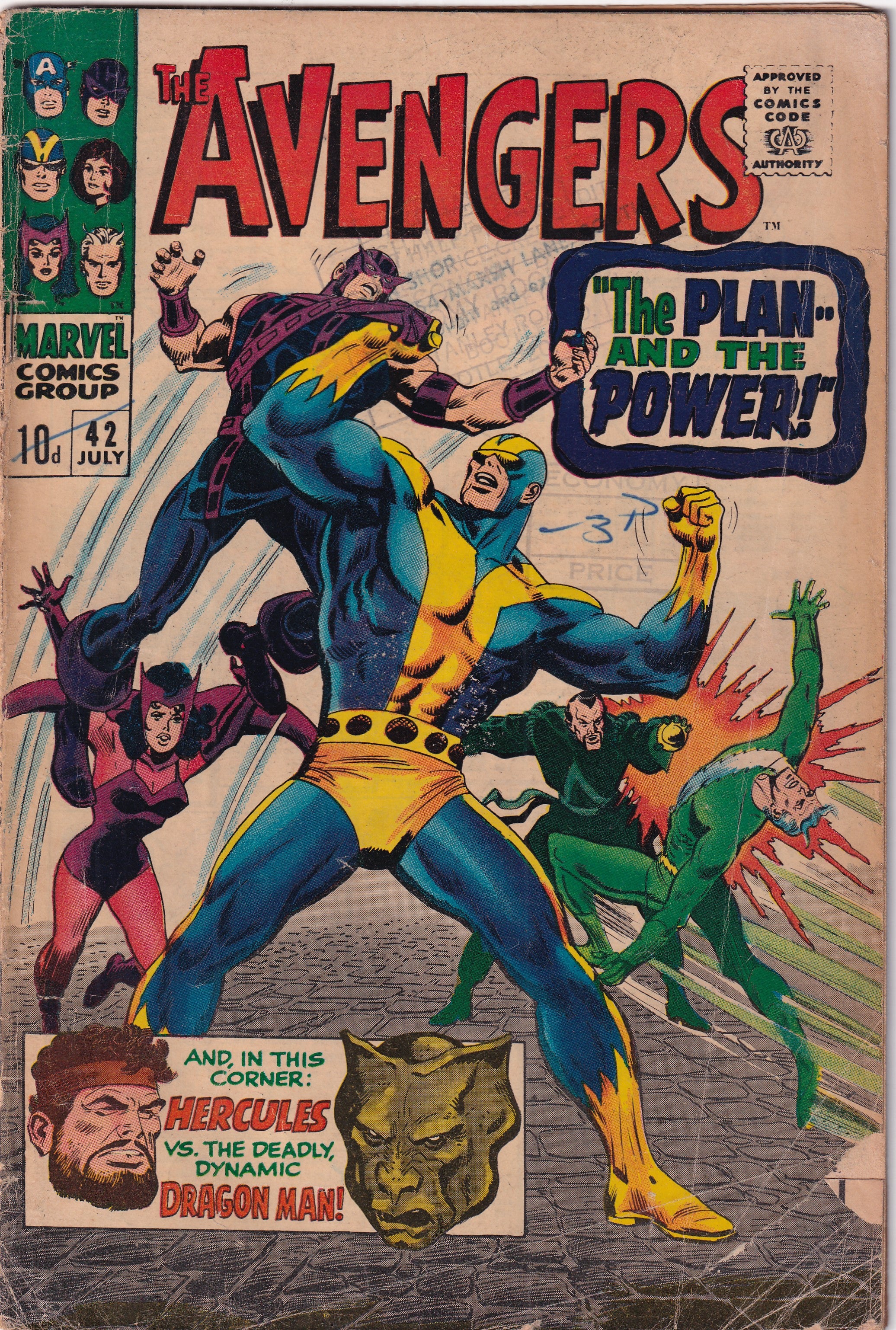 AVENGERS #42 - Slab City Comics 