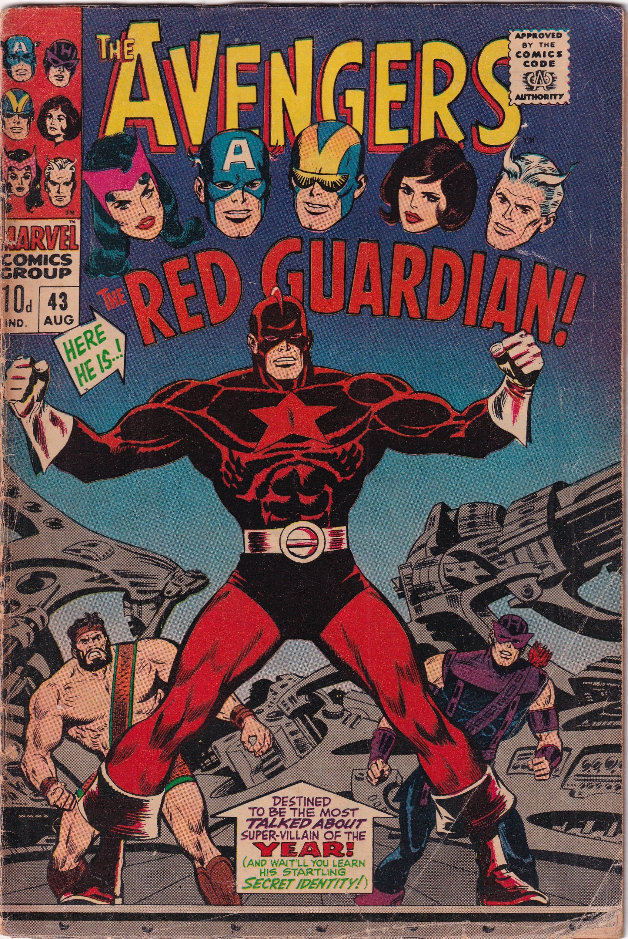 AVENGERS #43 - Slab City Comics 