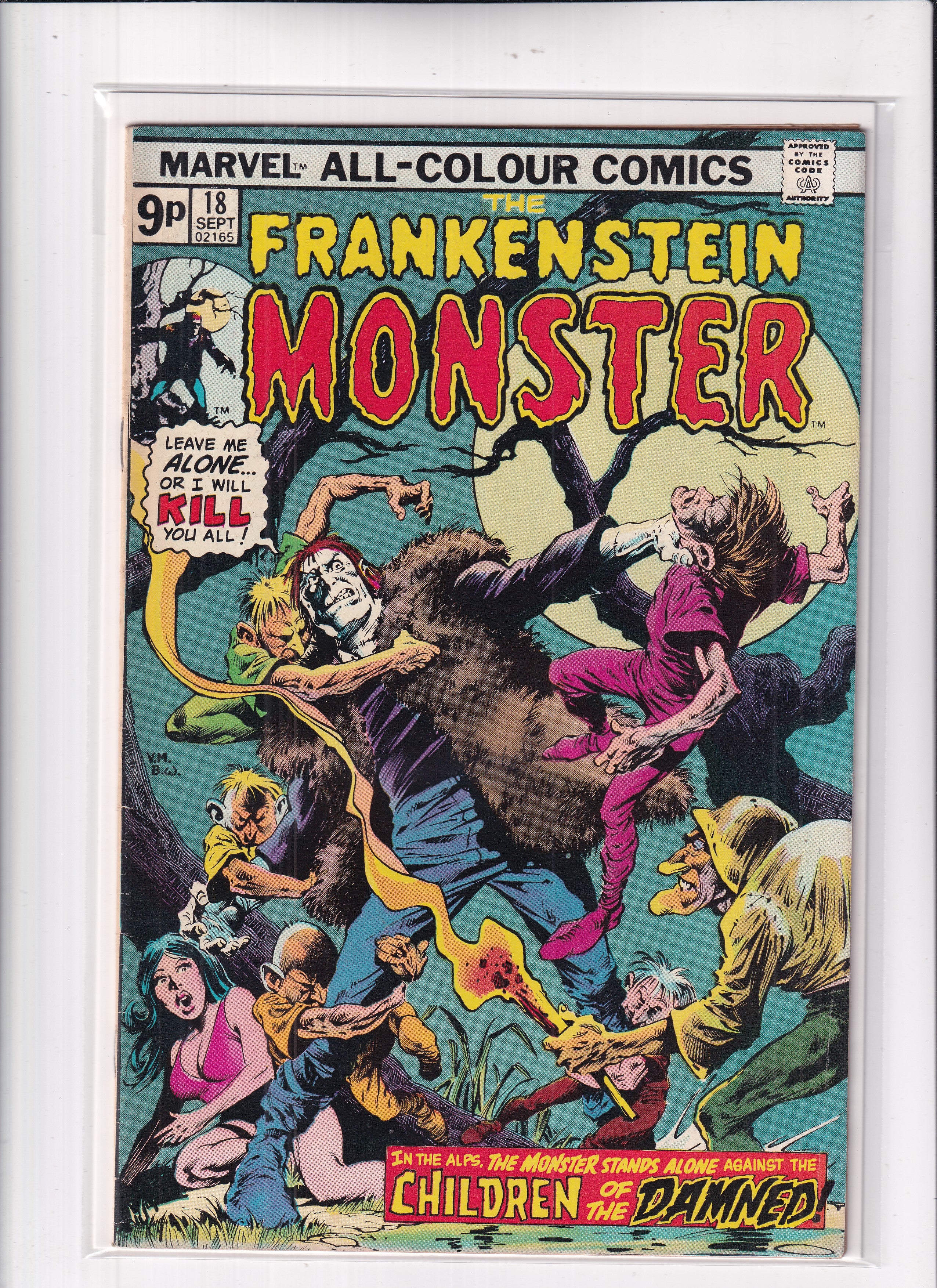 FRANKENSTEIN MONSTER #18 - Slab City Comics 