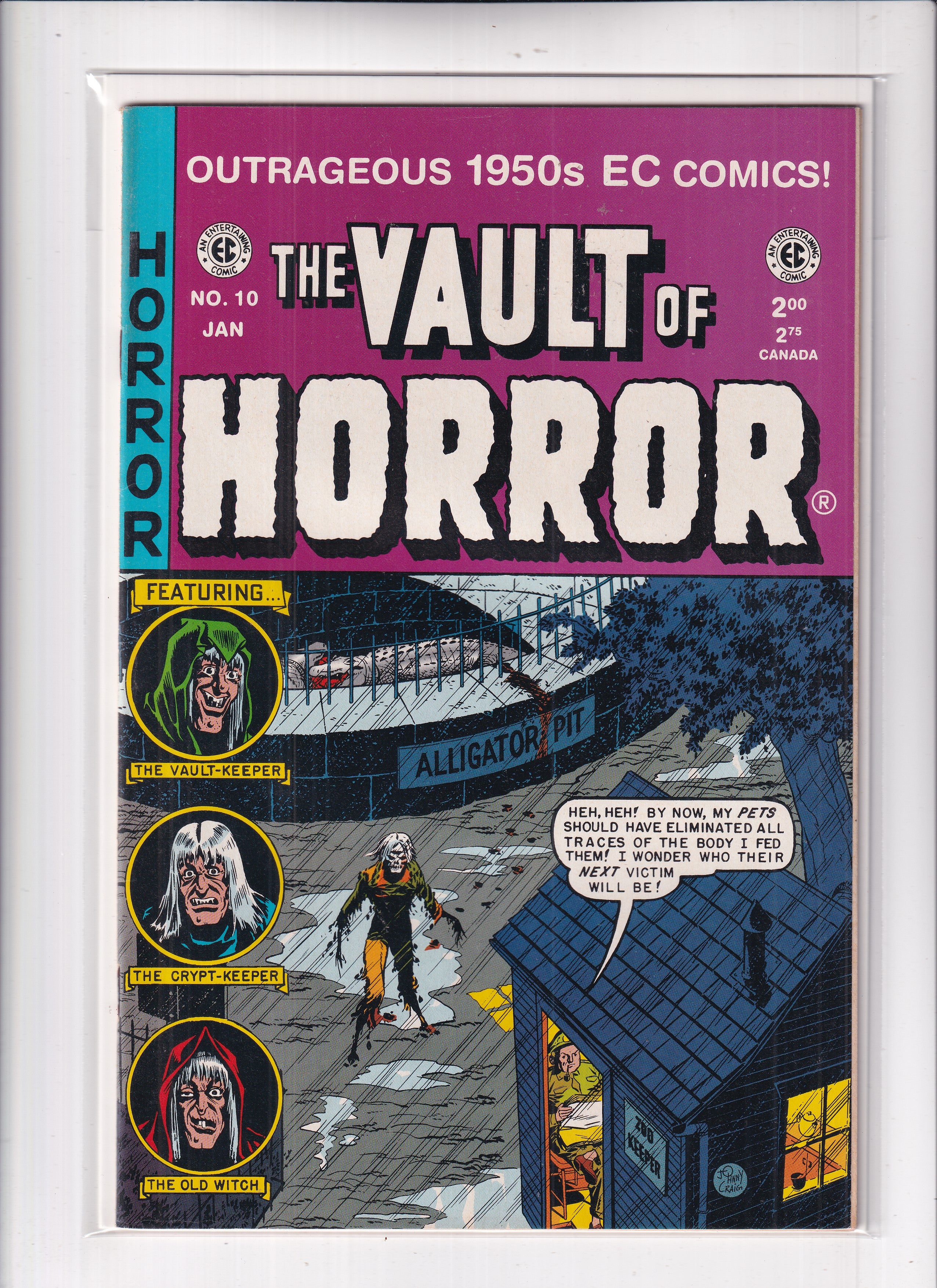 VAULT OF HORROR #10 - Slab City Comics 